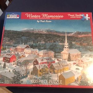 Brand new Winter Memories White Mountain puzzle